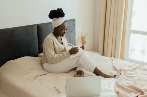 Image from the Black Girl Heal website article: How to Wake Up 15 Minutes Earlier and Crush Your Goals